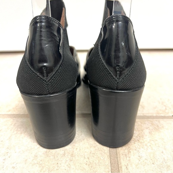 Vintage 80’ LUC BERJEN Italy Women Mary Jane pumps coquette ankle straps 8.5M - Picture 7 of 9